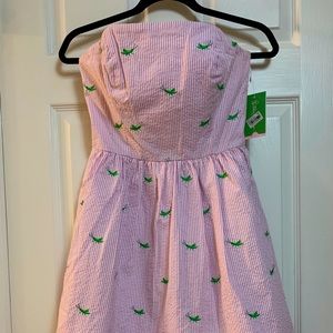 Lily Pulitzer strapless dress